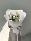 10 White Roses Bouquet